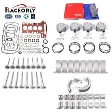 RACEORLY Engine Rebuild Valves CR10:1 Kit For BMW 328i 428i X3 F30 12-17 N20 2.0
