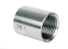 Stainless Steel Equal Sockets : Marine Grade 316 : BSP Threaded