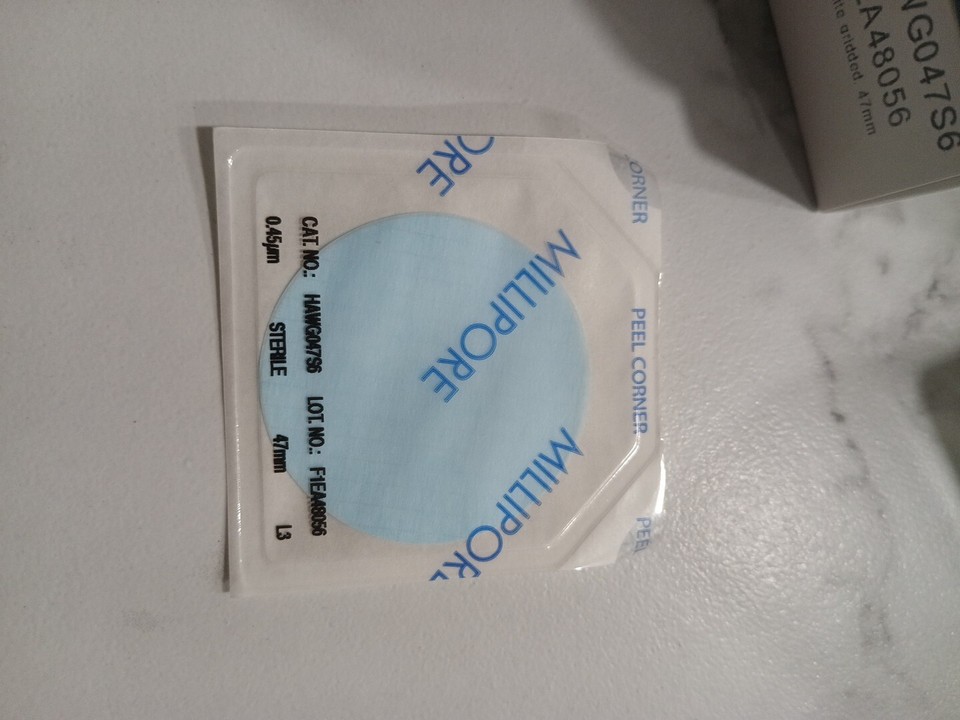 MILLIPORE HAWG047S6 S PAK STERILIZWD GRID CELLULOSE FILTER 150 PACK NEW eBay