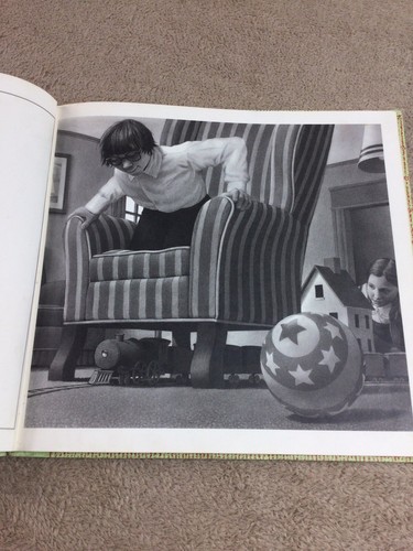 Jumanji By Chris Van Allsburg Vintage Childrens First Ed 1981 HB Ex Library - Foto 12 di 18