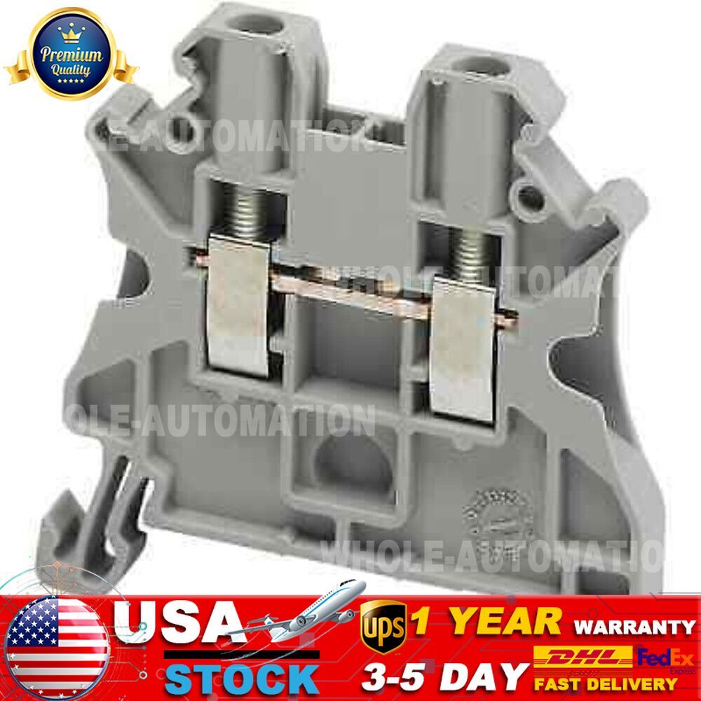 Schneider NSYTRV22 Rail Mount Terminal Block - Price Per 50x Box Brand New - Foto 8