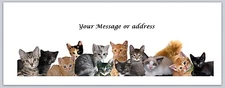 30 Personalized Return Address Labels Cats  (ct 235)