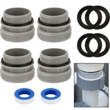 For Intex 1 1/2" Swimming Pool Pump Replacement Hose-Extension Adapter,Connector