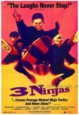 61817 3 NINJAS Victor Wong Michael Treanor Wall Decor Print Poster