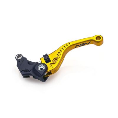 ASV C5 Kupplungshebel kurz gold Honda VT600 Shadow 1988 - 2002
