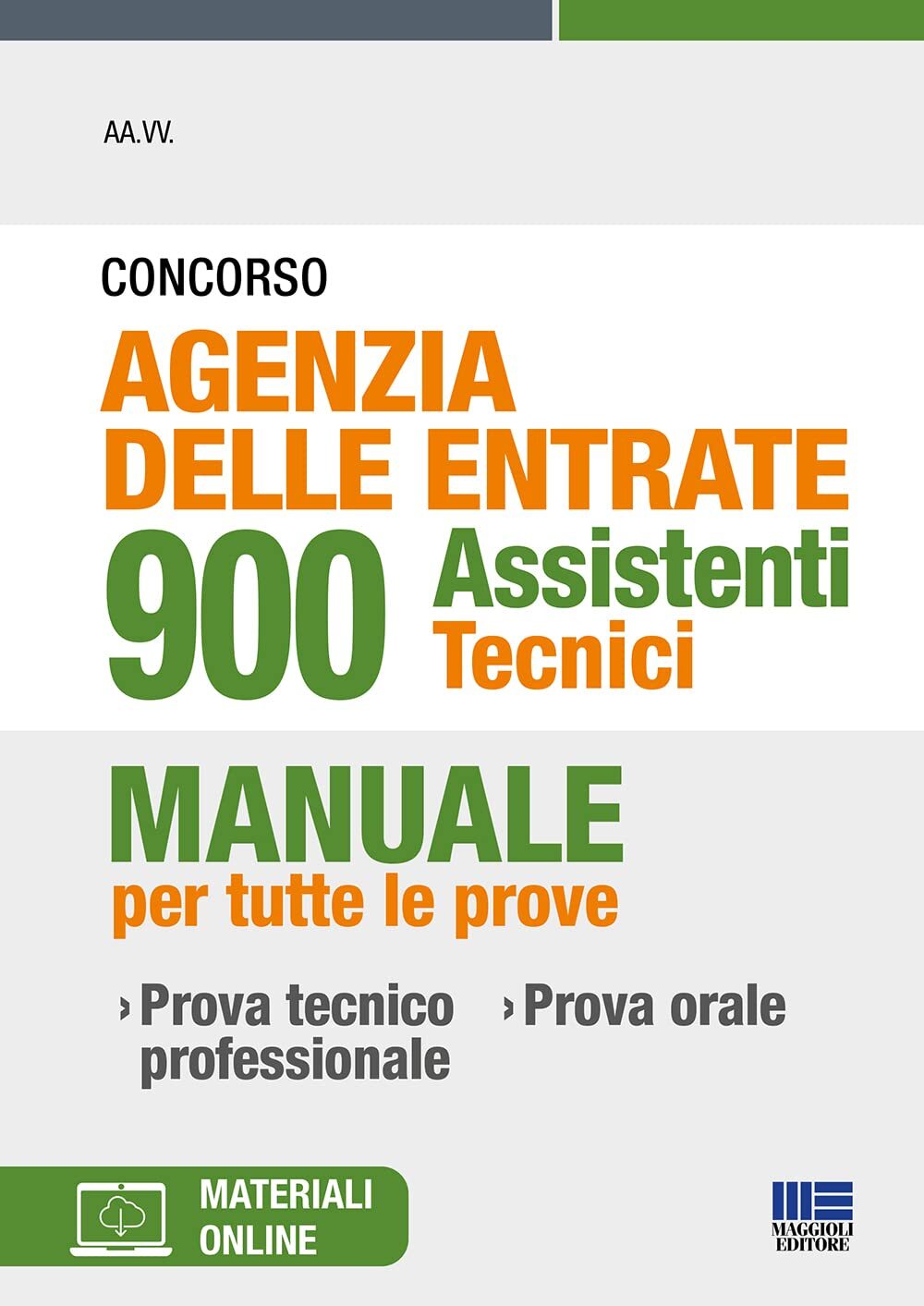 9788891659781 Concorso Agenzia delle Entrate 900 Assistenti Tecn...eriali online