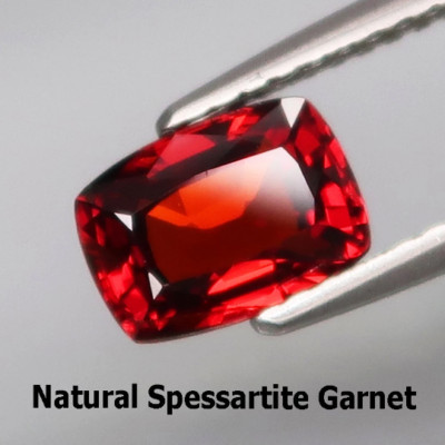 1.65Cts Natural Spessartite Garnet - Mandarin Imperial Red Gem Rare Collection!