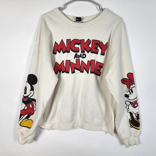 Disney Mickey And Minnie Mouse Crewneck 