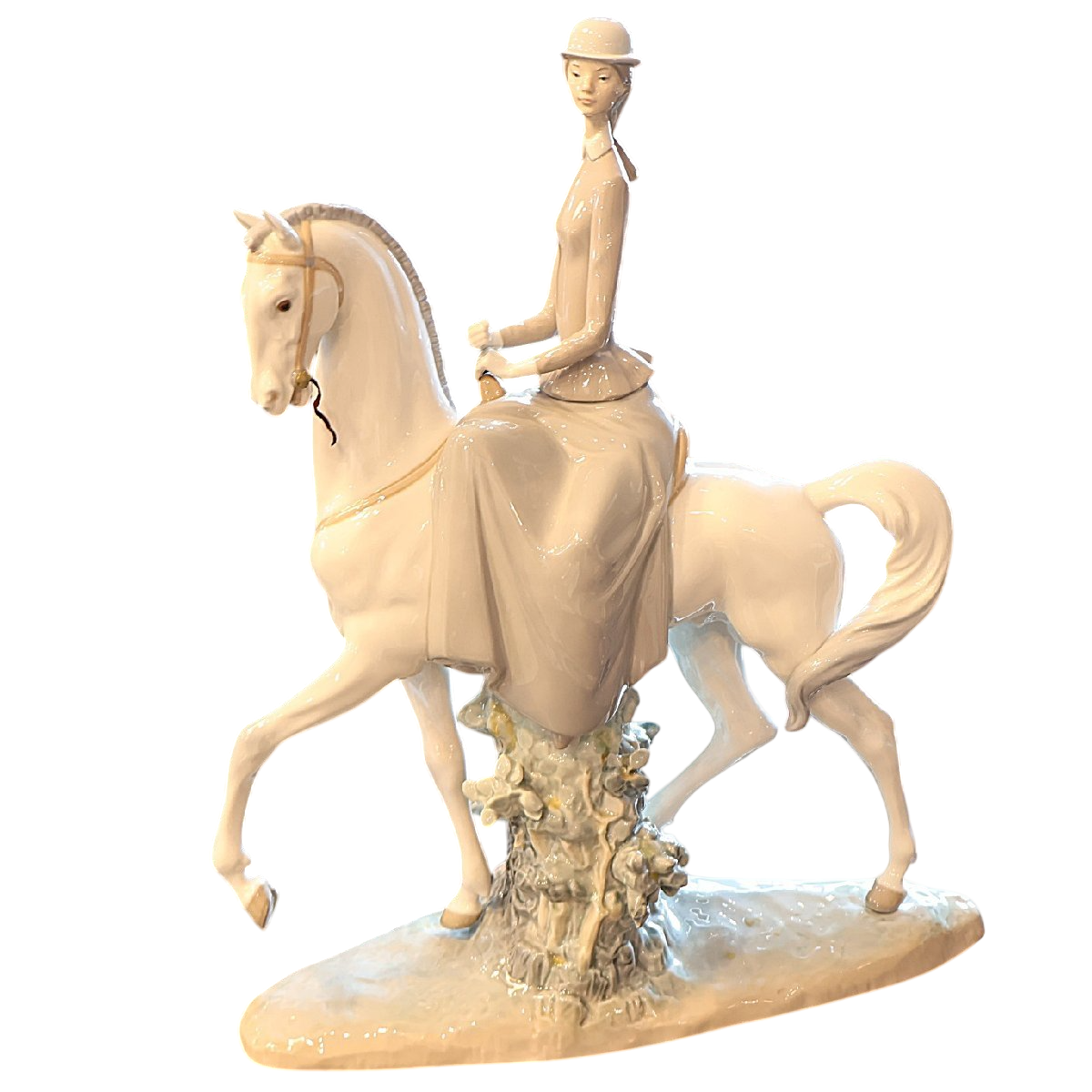 【大幅値下げ】【新品未使用】リヤドロ　woman on horse LLADRO 