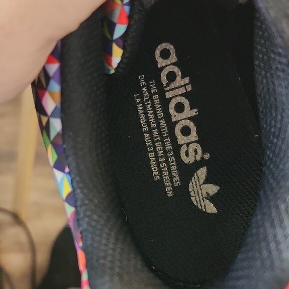 Adidas Zx Flux Multi-Color Prism Sneakers, men's size 8 | eBay