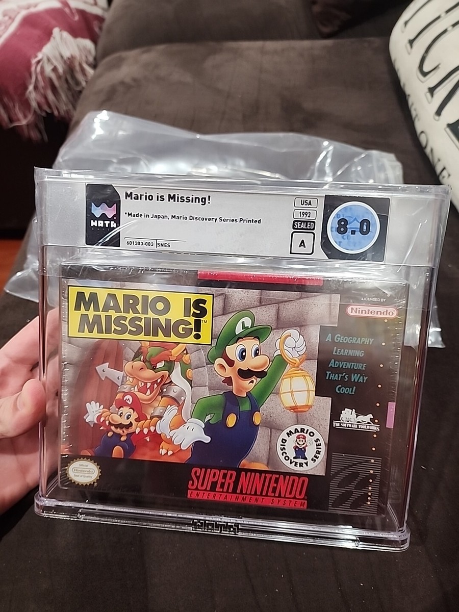 スーパーファミコン - SFC★MARIO IS MISSING SNES 海外版 北米版 マップ付 スーパーファミコン - SFC☆MARIO IS MISSING SNES 海外版 北米