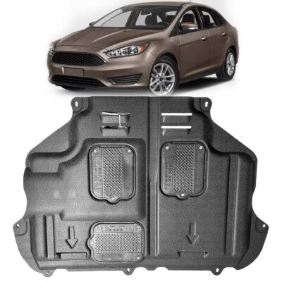 For Ford Focus 2013-2017 Under Engine Splash Guards Front Engine Mud Flaps