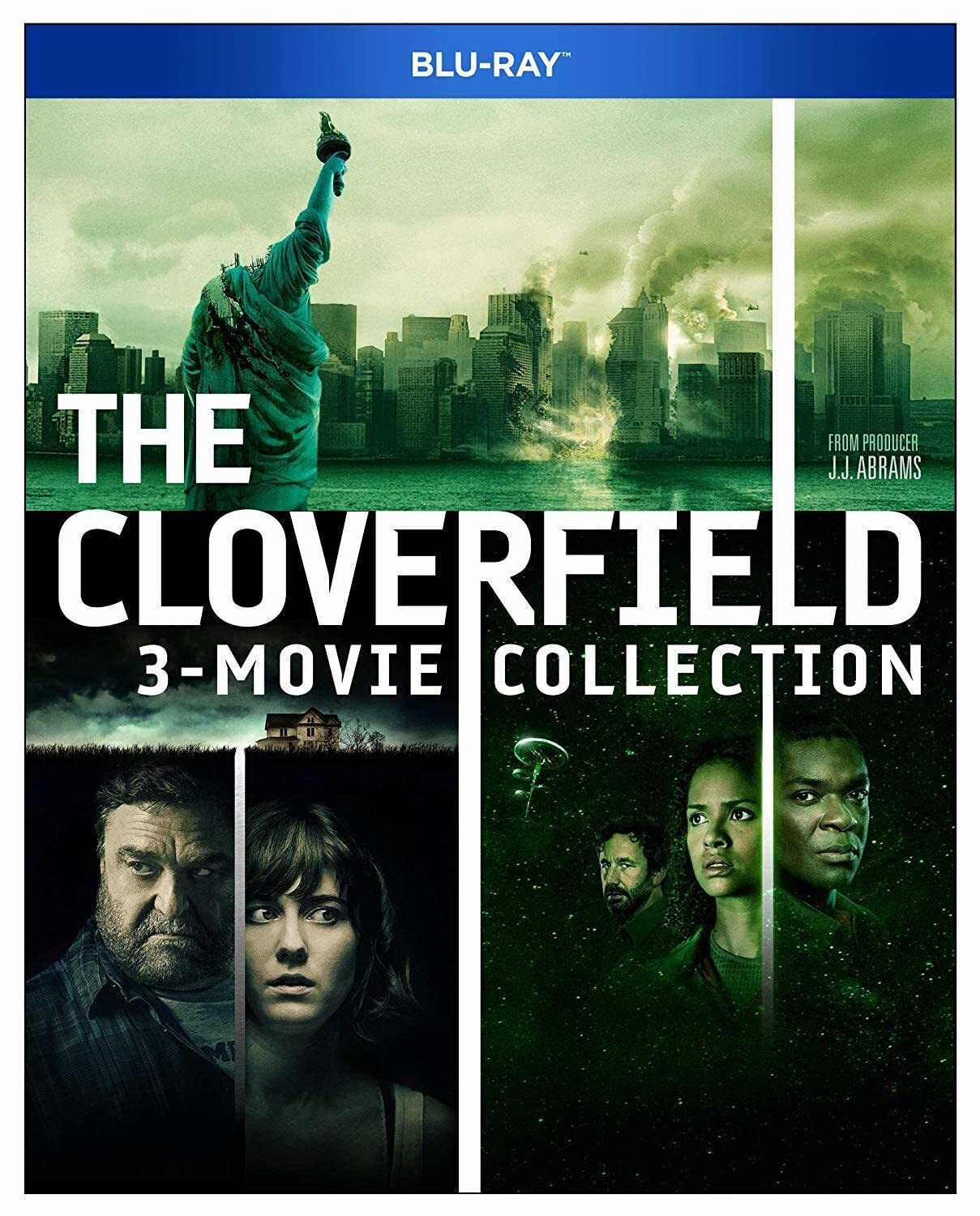 Cloverfield 3-Movie Collection (Blu-ray) Chris O'Dowd Zhang Ziyi David Oyelowo