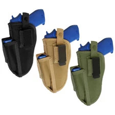 Tactical Pistol Holster EDC Right Left Hand Gun Holster with Mag Slot Holder