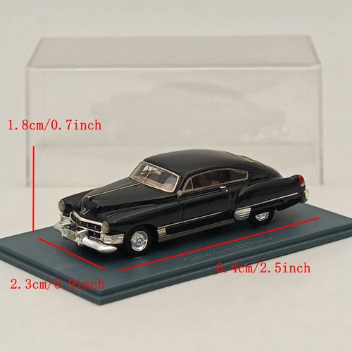 MODELOS A ESCALA NEO 1/87 Cadillac Serie 62 Sedán Cupé Resina Coche Limitado Negro - Imagen 7 de 7