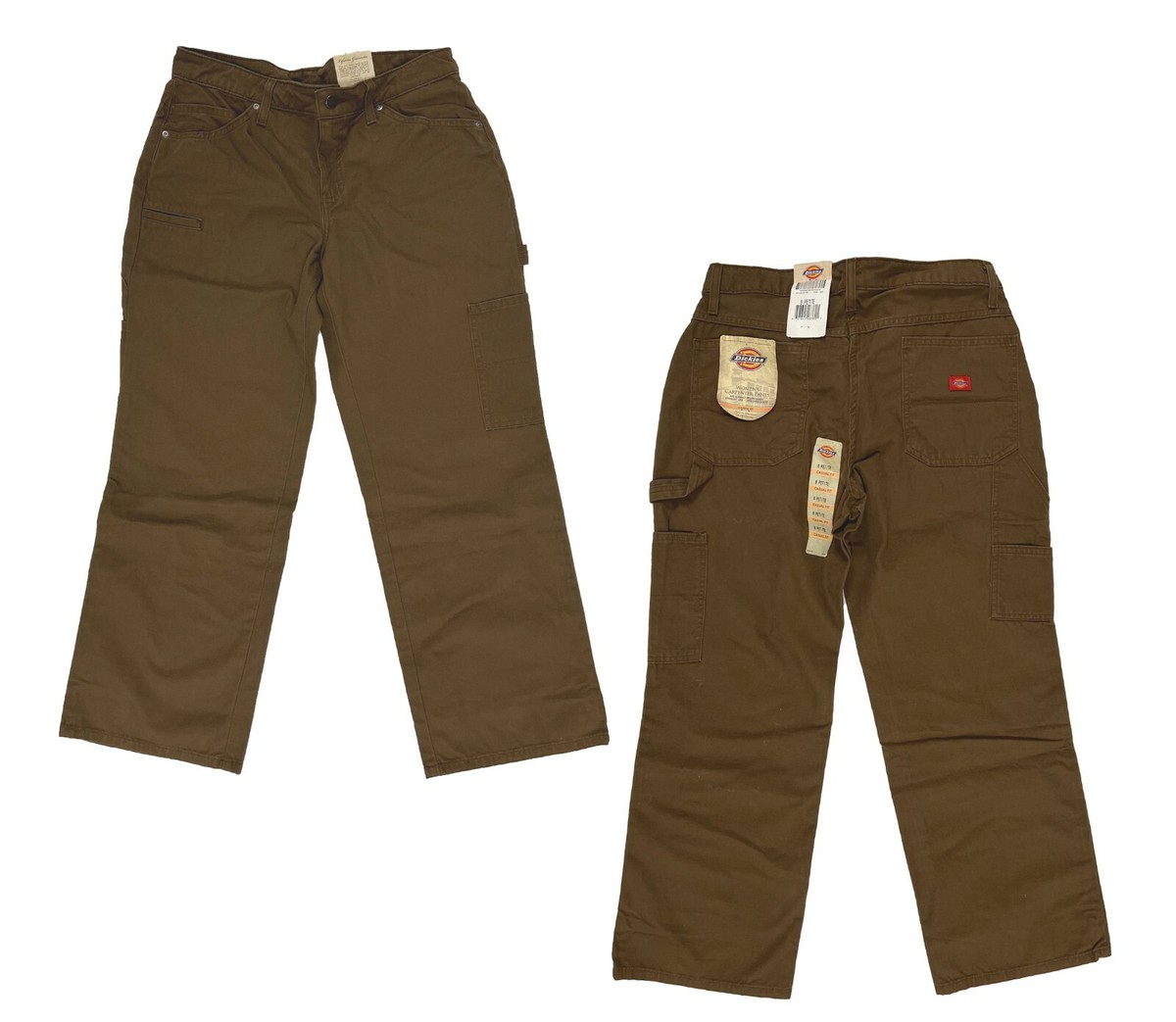 Dickies Carpenter Cargo Pants, Women's Straight Leg Canvas Pant