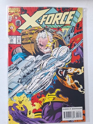 *X-Force* #28 Hi-Grade Rare Marvel Comics 1993 X-Men/New Mutants Deadpool Movie 