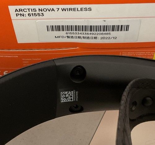 ⚡️SteelSeries Arctis Nova 7 Wireless Headset⚠️IMCOMPLETE -NO DONGLE/NO CHORDS⚠️ - Picture 5 of 5