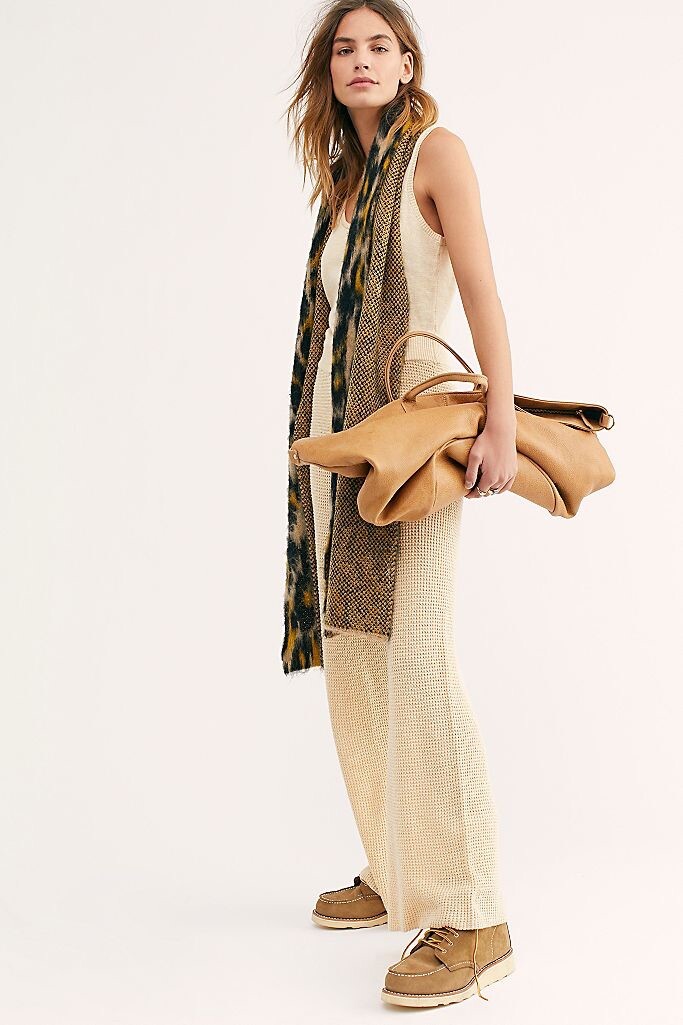 NEW FREE PEOPLE FP BEACH Sz S VERO ONE PIECE LINEN KNIT JUMPSUIT NEUTRAL
