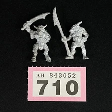 BEASTMEN OF CHAOS SLAANESH HALBERD CITADEL WARHAMMER REALMS OF CHAOS 3RD EDITION