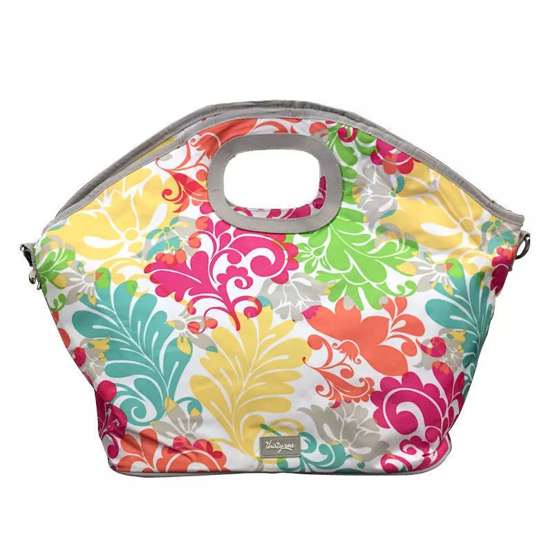 party thermal tote hand bag picnic 31 gift island damask no strap