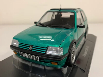 Norev Peugeot 205 GTI Griffe Toit Ouvrant 1991 Vert 1/18 184847 1223 20 - Photo 1/4
