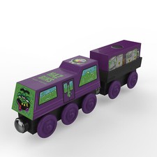 Toxic Ted - Wooden Train Set with Cargo - Zany Trains Wooden Railway - Series 1