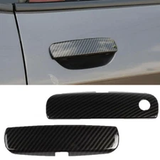 NEW Door Handle Cover Trim for Dodge Challenger 2012+ Carbon Fiber Accessories