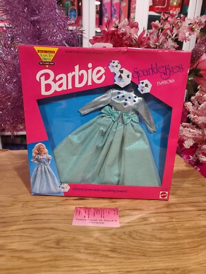 バービー　Sparkle Eyes[ボディ]Haute Couture[服］レア NEW! 1991 BARBIE SPARKLE EYES FASHION OUTFIT! | eBay