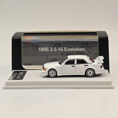 SEEKER 1:64 Benz 190E 2.5-16 Evolution Diecast Toys Car Models Gifts Collection - Imagen 21 de 22