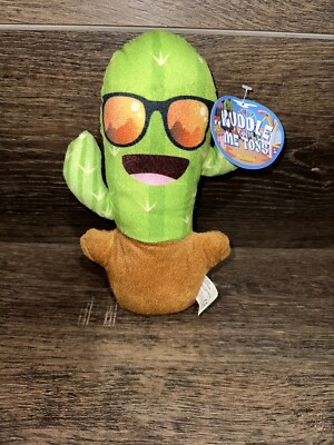 Kellytoy Cactus Plush 9  Lovey Stuffed Animal Kuddle Me Toys Happy 2019 New