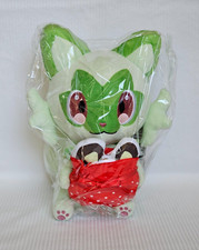 Japan Pokemon Center Original Sprigatito Pokemon Christmas Toy Factory Plush