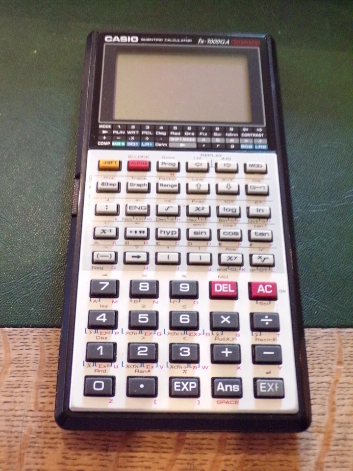 CASIO fx-7000GA Graphic Scientific Calculator - Original Complet Vintage - Photo 4/4