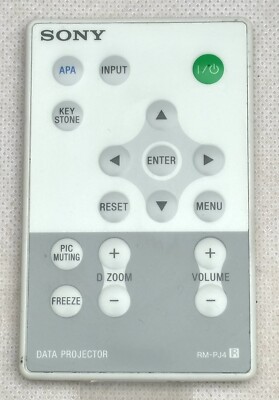 ORIGINAL SONY RM-PJ4 BEAMER FERNBEDIENUNG FÜR SONY DATENPROJEKTOR VPL-ES3