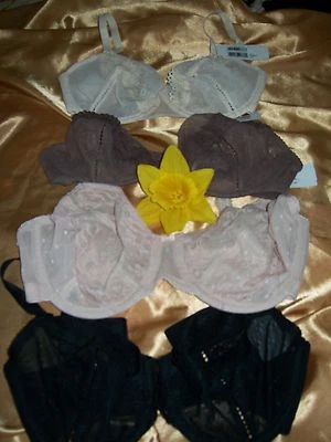 Playtex Underwired Full Cup Bras Assorted Colours/Sizes 30-34/D-G Cup - Image 1 of 3