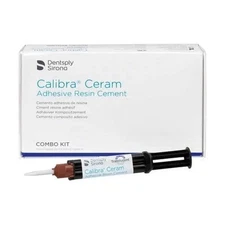 Dentsply CALIBRA CERAM Dual Cured Adhesive Resin Cement 4.5g Syr TRANSLUCENT