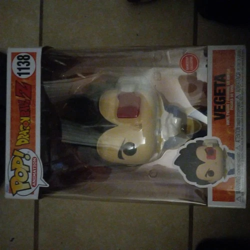 Funko Pop! Vinyl Jumbo 10 in: Dragon Ball - Vegeta - GameStop (Exclusive) #1138