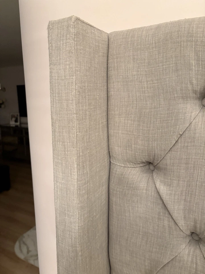 Cabecero Queen Tufted - Monroe II - Gris Foto 3 de 4