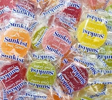 Sunkist Fruit Gems, Soft Jelly Gummy, Bulk Individually Wrapped Candy (2 Pounds)