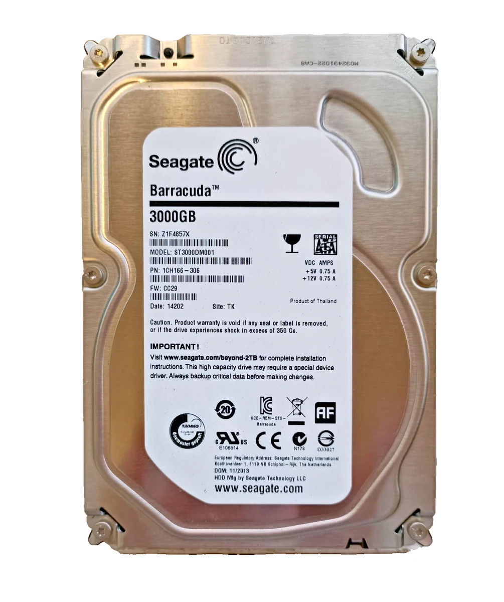 Seagate Barracuda St3000dm001 3tb for sale | eBay