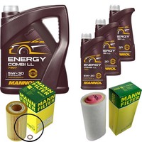 Mann Inspektionspaket 8L Mannol Energy 5W-30 FüR BMW E46 318D 320D 318Td 520D
