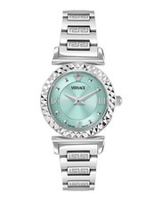 Versace Womens  Stainless Steel 27mm Bracelet Fashion Watch