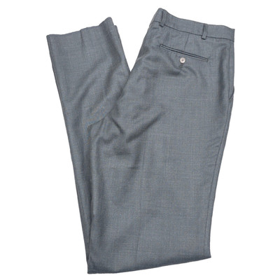 Vince Inez Suit Pants Mens Size 36R Wool Linen Silk Blend Sage Green