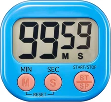 Timer for Kids,Oversized Display,Kitchen Timer Digital,Magnetic Back,Loud Ring,S