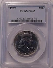 1959 Franklin Half Dollar - PCGS PR65