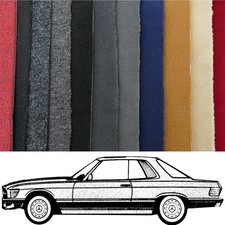Kompletter Auto Teppich passend für Mercedes C107 SLC verschiedene Farben