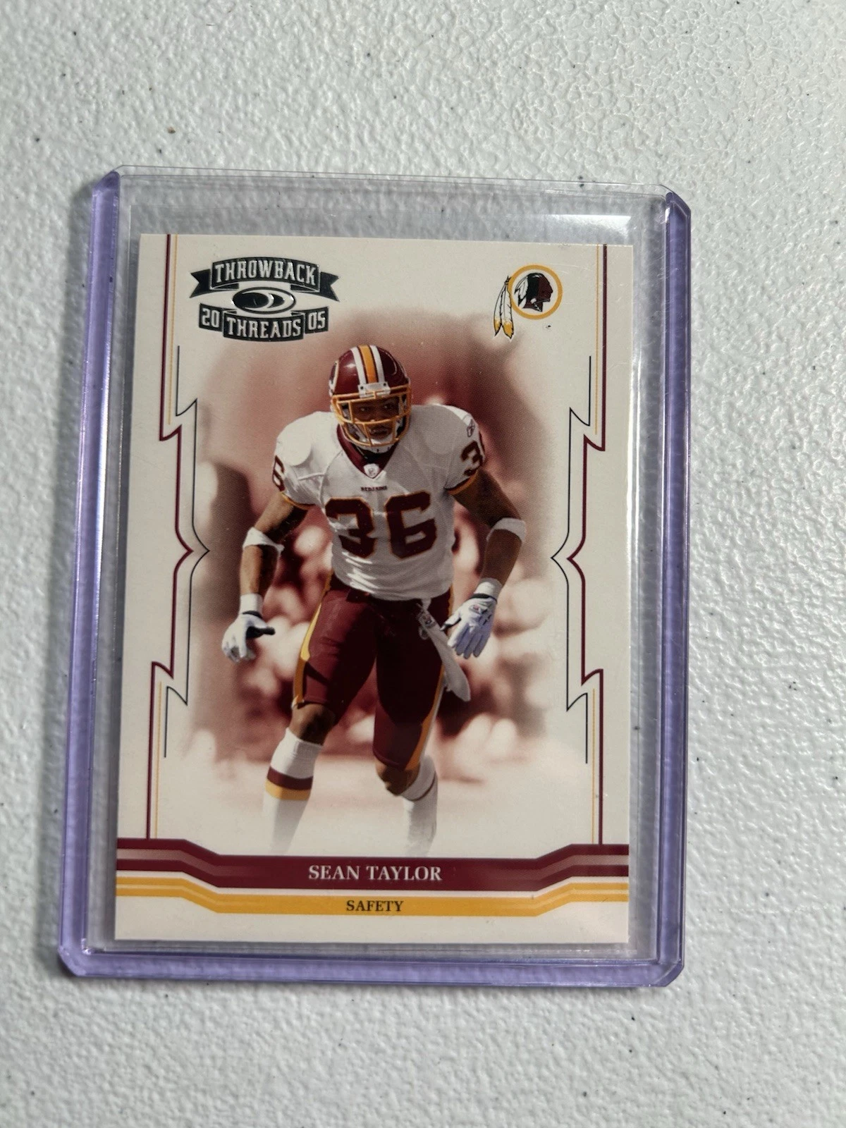 Sean Taylor trading card