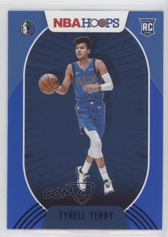 2020-21 Panini NBA Hoops Blue Tyrell Terry #218 Rookie RC 0c6