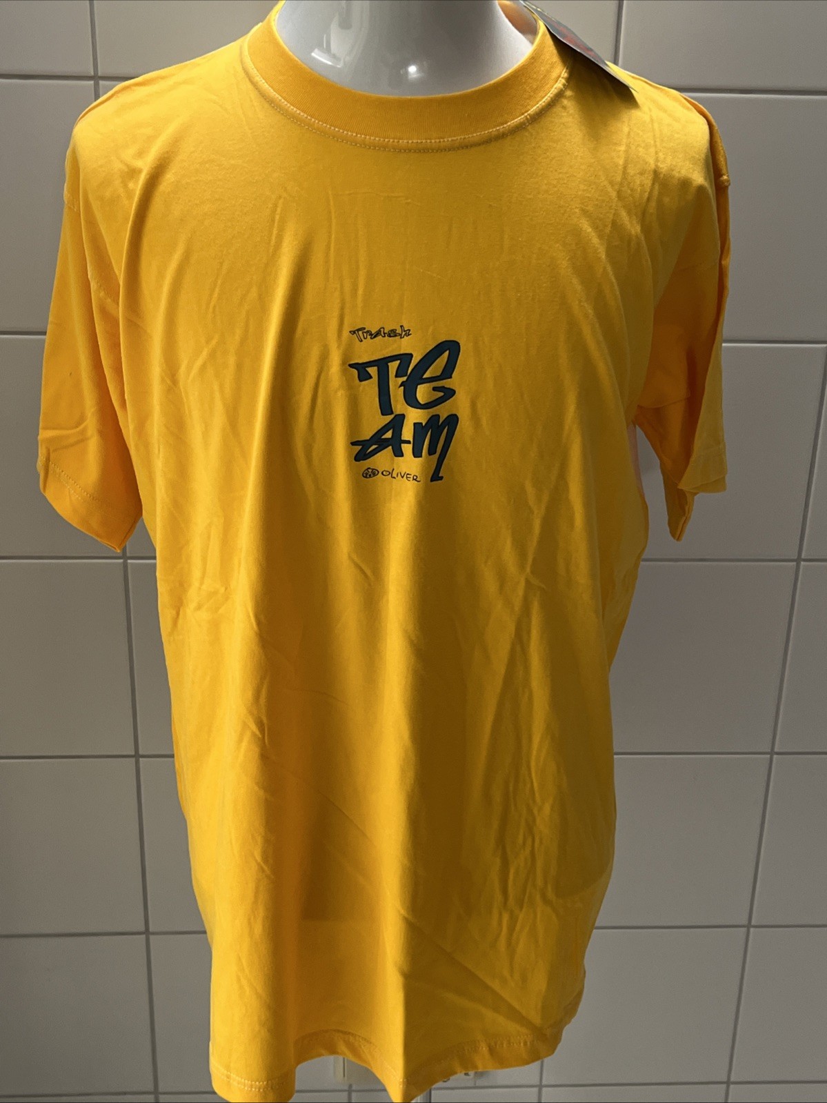 Vintage s' Oliver T-Shirt - Trash TEAM - Sports - 1990s - Size M