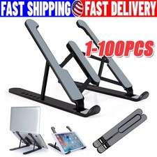 1 300 Portable Laptop Stand Adjustable Foldable Notebook Tablet Holder Desk Lot